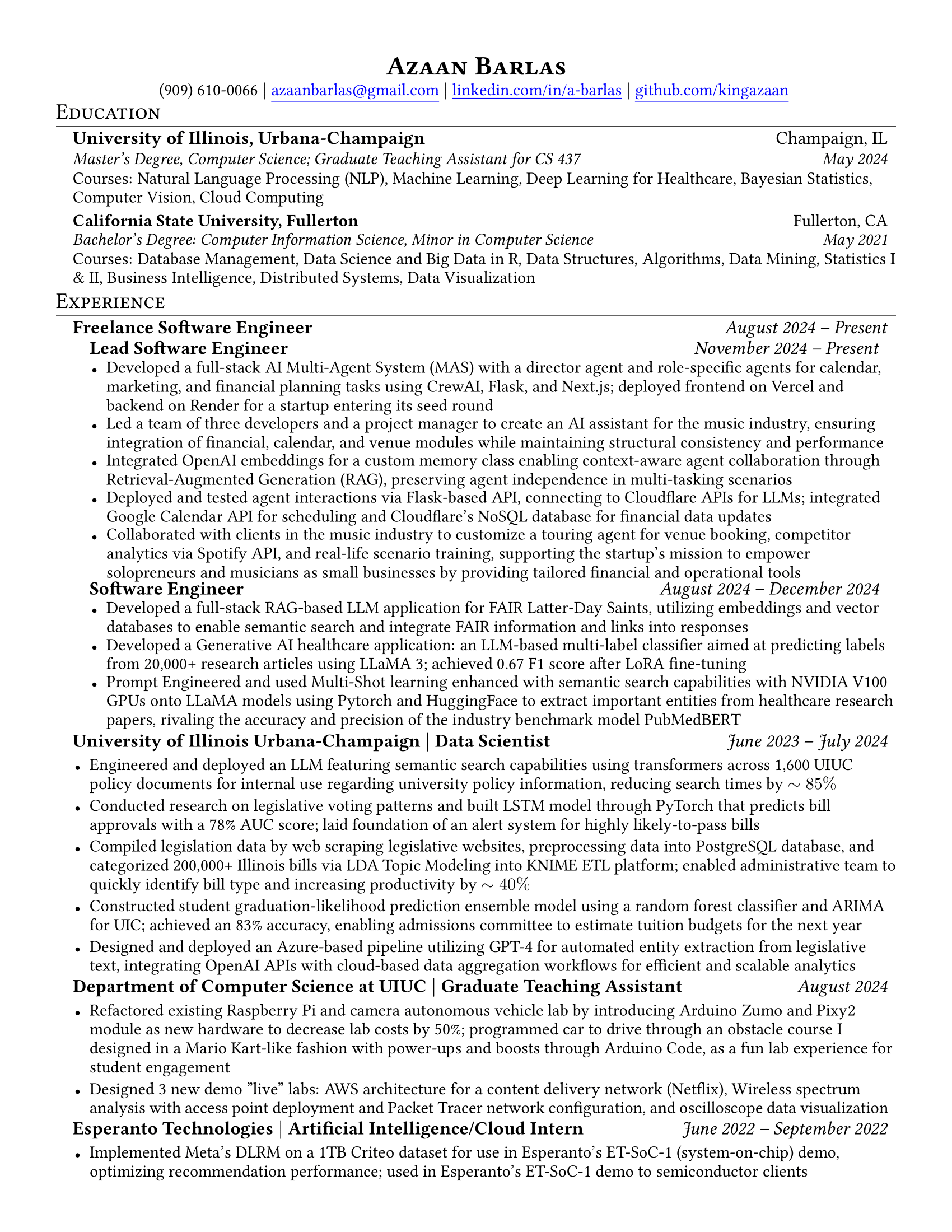 Resume Page 1